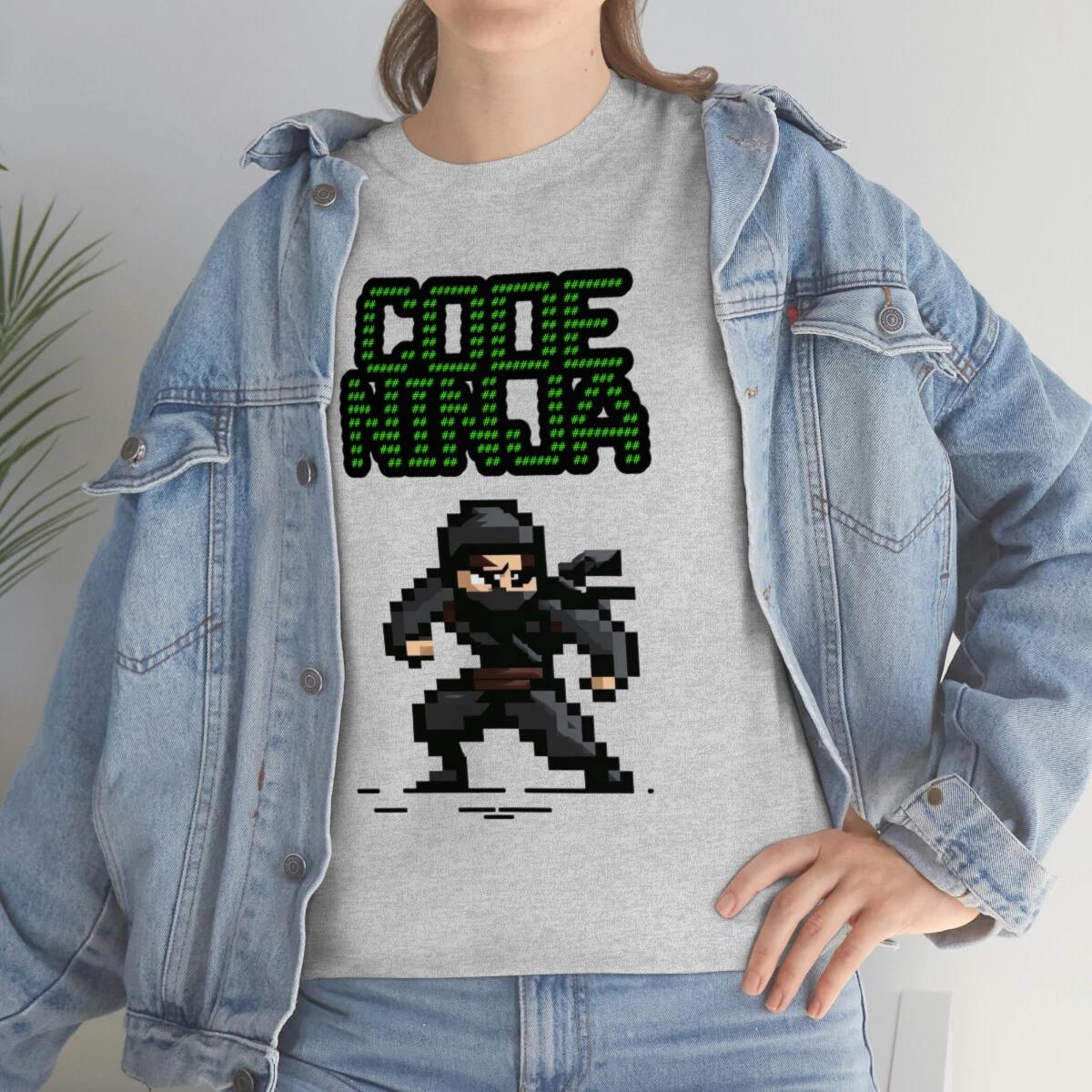 US Adults - Code ninja - Unisex Heavy Cotton Tee XL