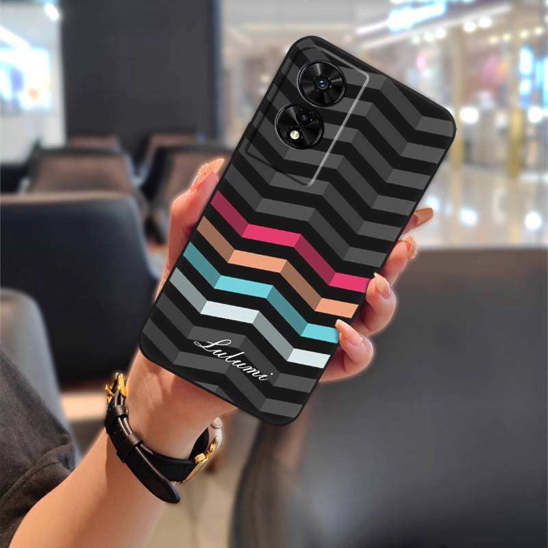 Protective Cute Phone Case For TCL 505/T509K/T5094 Fashion Design Back Cover Anti-knock Durable Silicone Full wrap TPU