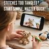 Crochet Material Package, Crochet Doll Collection, DIY Yarn Ball, Hand Woven Doll Ornament