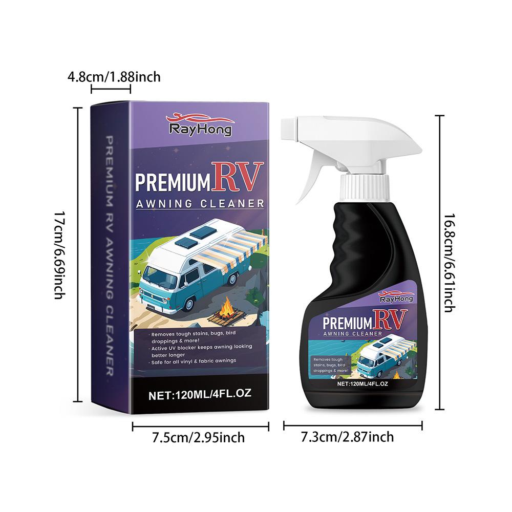 

RV Awning-Specific Cleaning Awning-specific Mildew and Stains Cleaner Fabric Abrasive Deep Easily Removes for Car RV Accessories