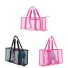 Minimalist Mesh Beach Bag For Swimming And Travel With Large Capacity For Casual Use