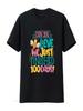 Funny Kids T Shirt 100 Days Of School Cute Clothing Celebration Outfit Teacher Brighter Vintage Washed Top For Everyday Wear