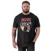 Duke Mens Hugh D555 Highway To Hell AC/DC Crew Neck Kingsize T-Shirt