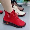 2025 Sneakers Women Shoes Platform Loafers Lace Up Leather Flat Slip-On New Spring Casual Mom Shoe Mujer Zapatos Chaussure Femme
