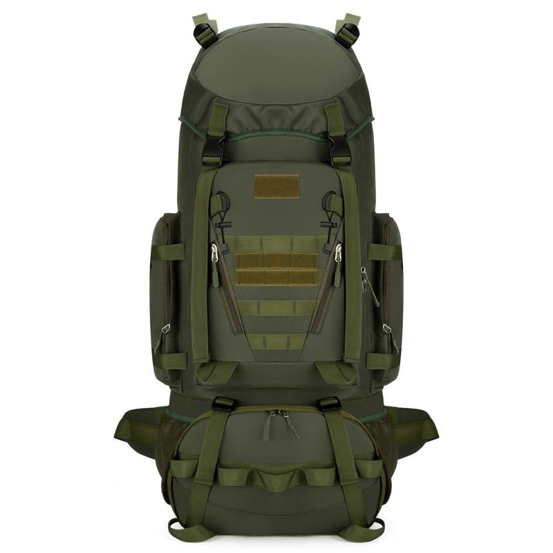 Tactical Travel Bag Camping Backpack Hiking Climbing Bags Mountaineering Large Sports Outdoor Men Luggage Molle Bag Rucksack 90L