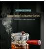 Compact Electric Ceramic Tea Brewer with Glass Teapot - Ideal Tabletop Stove & Mini Water Boiler