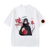 Cartoon Anime Naruto Aufdruck Oberteil 2026 Sommer Neues T-Shirt Unisex Anime Naruto Sport Baumwoll-T-Shirt