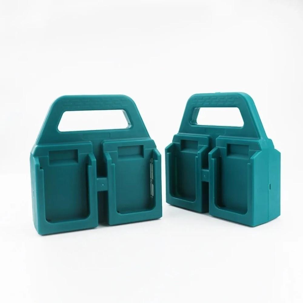 Portable Lithium Battery Storage Rack Handheld Storage Basket Battery Mount Holder Battery Base Bracket for Makita 18V Battery