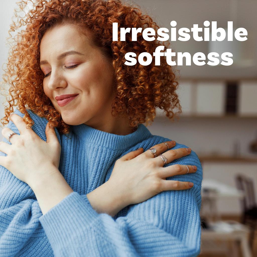 Downy Infusions Laundry Fabric Softener Crisp Rain and Blue 81 fl oz Liquid, BALANCE, Eucalyptus,