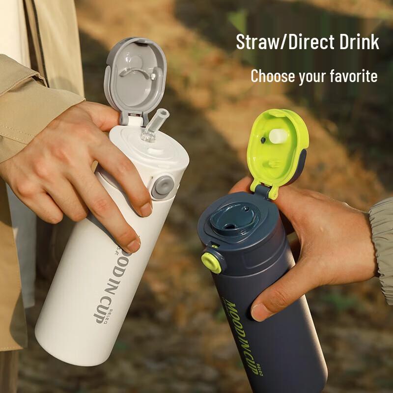 RELEA 316L Stainless Steel Insulated Water Bottle with Pop-up Lid