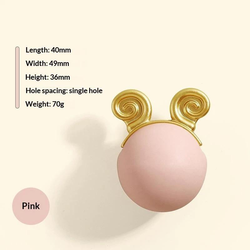 Creative Animal Cartoon Cabinet Knobs And Handles For Children'S Room Ceramic Wardrobe Pulls Home Decor Furniture Hardware