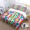 Colorful Wavy Stripes. Bedding Sets Duvet Cover Sets Duvet Covers Pillowcases(1 * Duvet Cover 2 * Pillowcases, Without Duvet Insert)