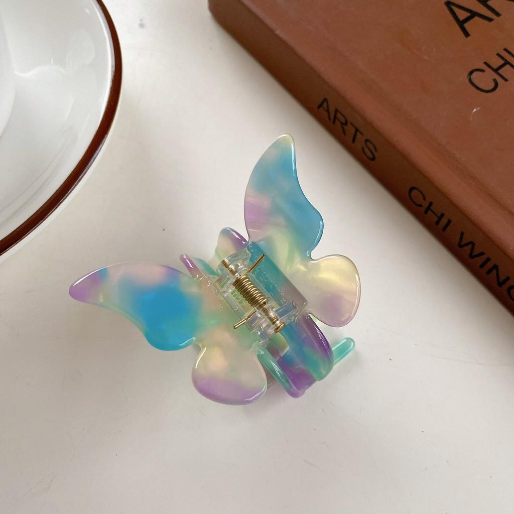 Exquisite Handcrafted Acetate Butterfly Hair Claw Clip In Vibrant Colors For Women