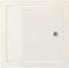 Trappe de visite - KOTARBAU - 25 x 25 cm - Métal - Blanc - Avec clés