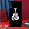 Strong Boxing Gloves Phone Case For Samsung Galaxy S24 Ultra S9 S10 S20 FE S21 S22 S23 Plus S25 Ultra Back Cover