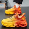 Fashion Men Fashion Trend Shoes Summer Mesh 2025 New Fly Weave Sports Casual Shoes Gradient Candy Color Design Outdoor Running Sneakers