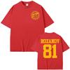 Heated Rivalry Ilya Rozanov 81Boston Raiders T Shirt Men Women Fashion Trend Hip Hop T Shirts Summer Casual Fleece Tshirt Tops