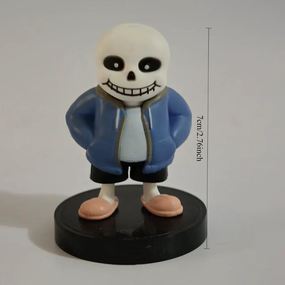 

Фігурка Aixlan UNDERTALE Flowey Sans Q Version ПВХ екшн-фігурка Amine подарунок на день народження колекційна фігурка