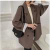 Oversize Blazers Women Long Sleeve Black Suit Streetwear Loose Jacket Spring Autumn Coat Double-breasted