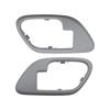 2 Gray Interior Door Handle Bezels for Chevy Truck 95-99 (New)