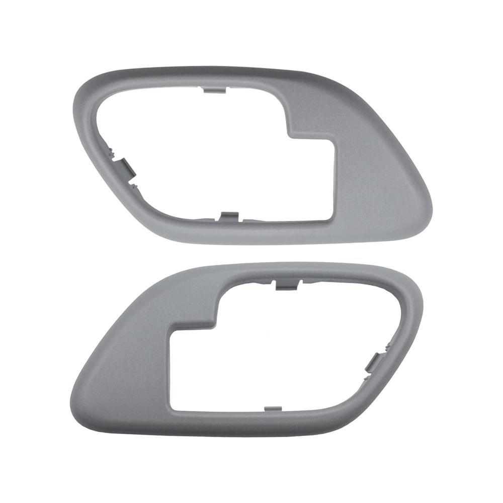2 Gray Interior Door Handle Bezels for Chevy Truck 95-99 (New)