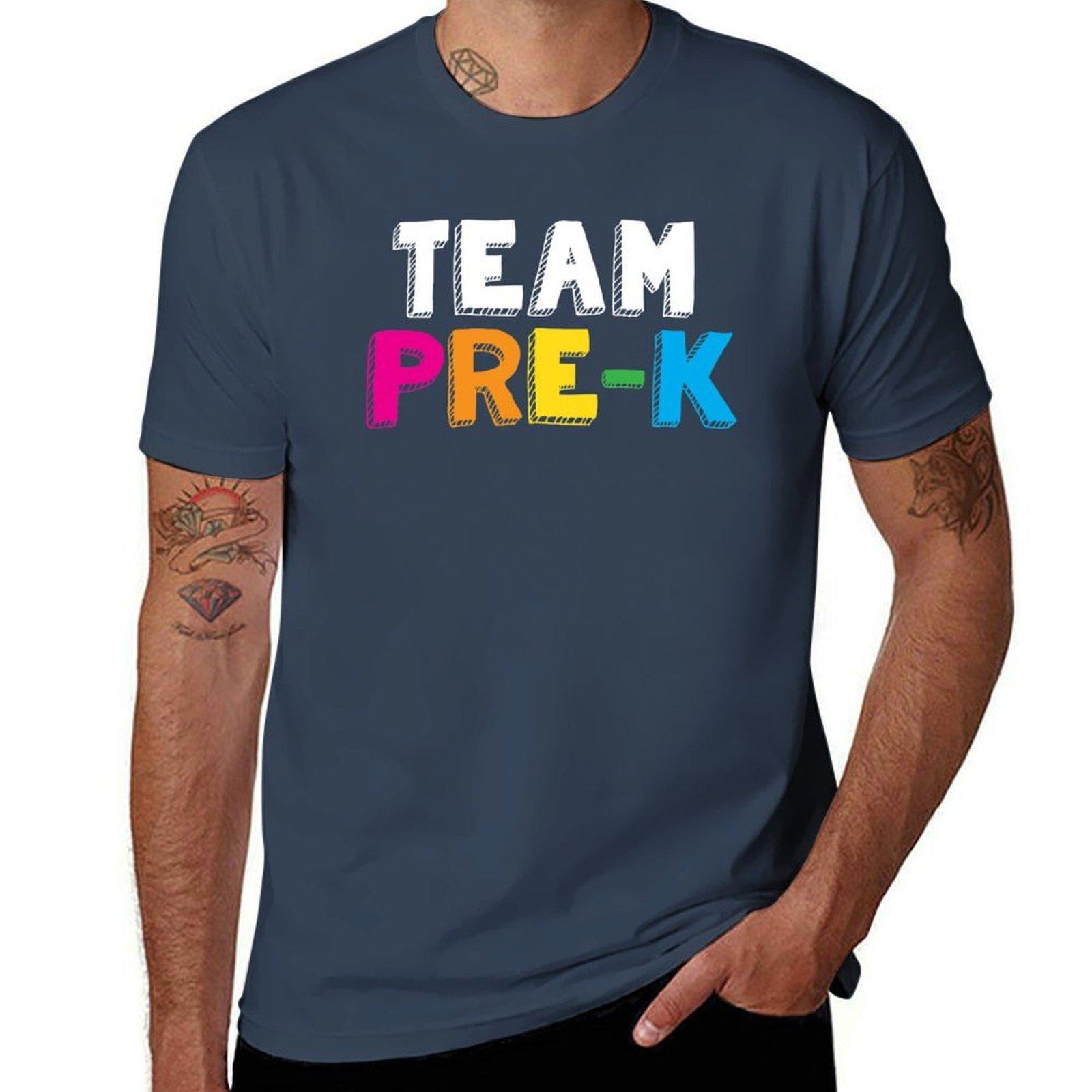 Team Prek Tshirt Fashion Letter Print Tshirt S