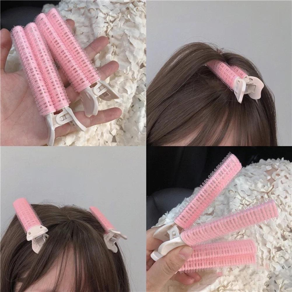 5pcs Natural Hair Root Fluffy Clips Hairpin Curly Hair Rollers Culers Bangs Hair Styling Hairs Lazy Styling Hair Accessories
