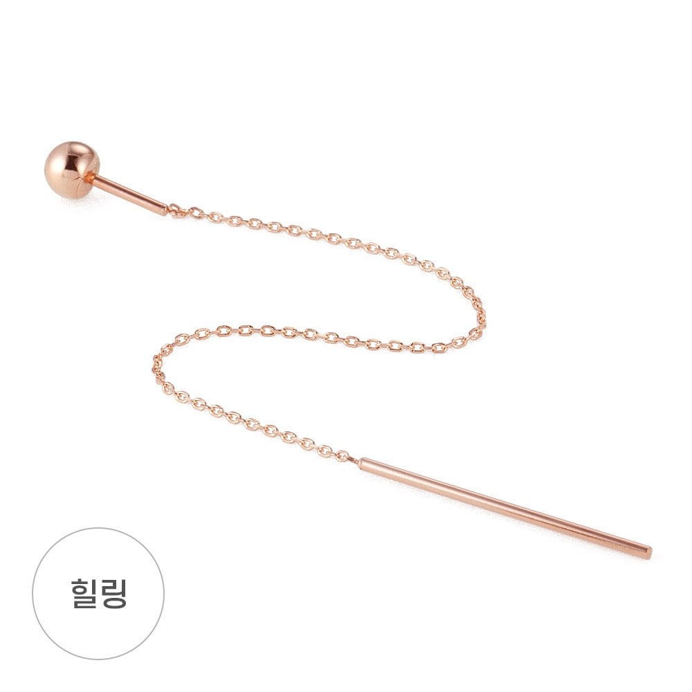 [Dorocy] 14K Simple Stick Long Piercing_Small_1pc