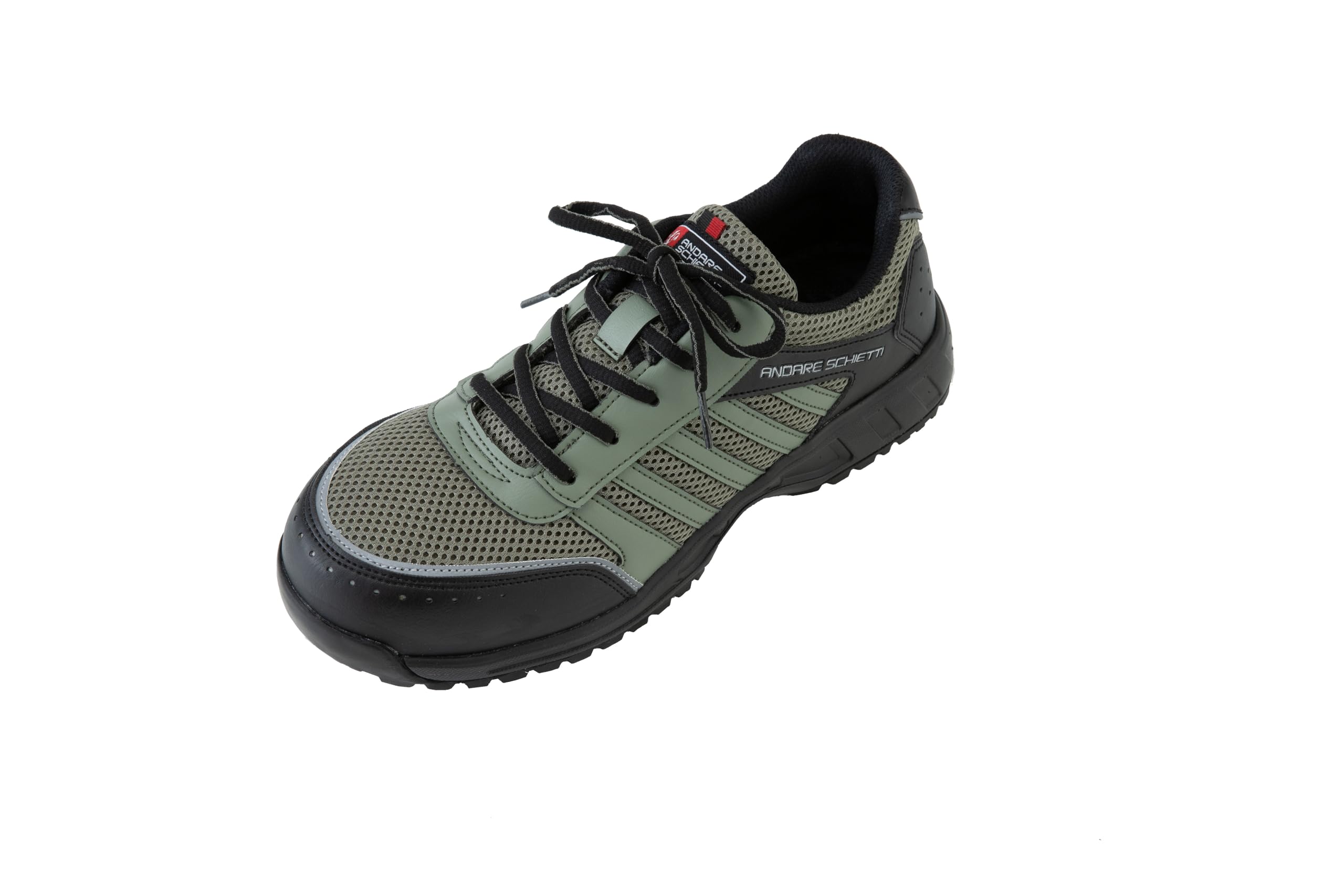 

[CO-COS] A-44000 Защитные кроссовки, Армейский/Черный, Размер 26.5