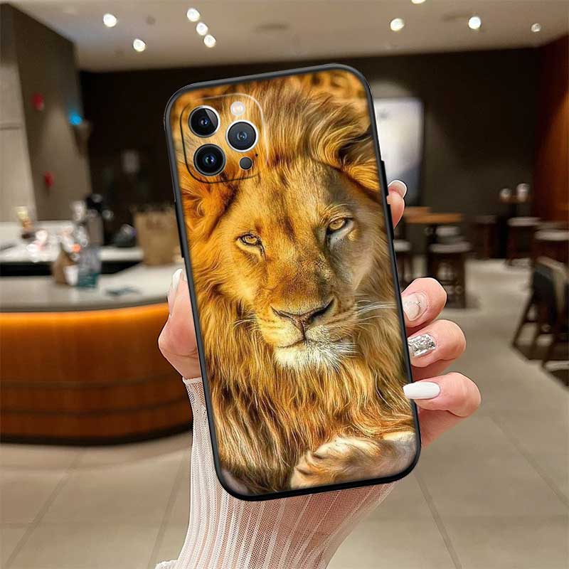 Animal lion New High-End Shell Phone Case for OPPO A3 Pro A72 A74 A76 A77 A77S A78 A79 A94 A95 A18 A40M A58