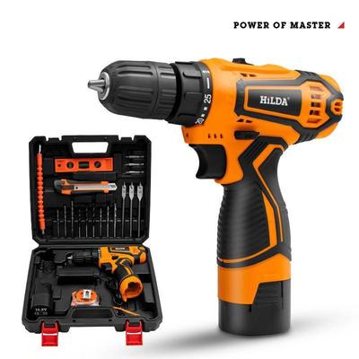 HILDA 12V/16.8V/21V Lithium-ion Cordless Drill & Electric Screwdriver