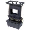 WAQ Iron Stove The IRON STOVE Oil Lantern Lamp for Heating, Lighting, Cooking, and Camping, Black