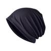 Women's Solid Color Breathable Sweat-Wicking Beanie - Elastic Slouchy Head Wrap for Street Dance and Postpartum Use