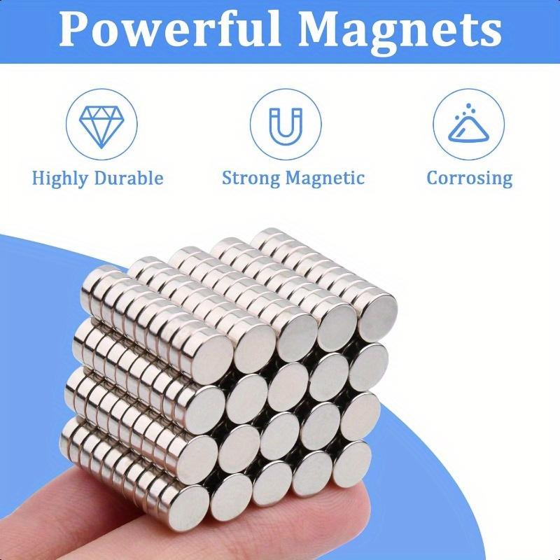 10pcs 8x1mm Disc Magnets – Strong, Thin & Durable Magnets