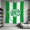 Atlético Nacional Wall Tapestry Aesthetic Wall Hanging Printed Fabric Blanket Decorative Tapestries for Bedroom Living Room Home Decor