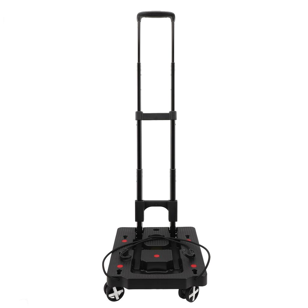 Folding Flat Cart with Wheels Portable Multifunctional Utility Dolly Platform Cart for Shopping