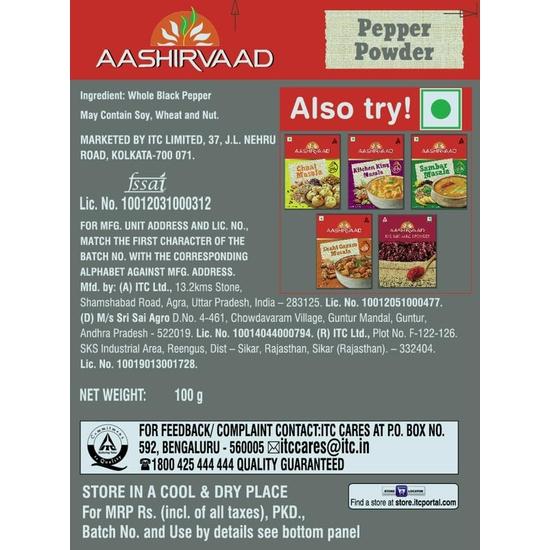 Aashirvaad Pepper Powder 100g