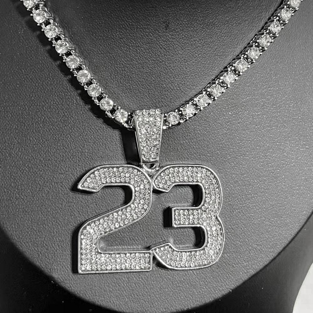 European-American Exaggerated Hip Hop Rhinestone Pendant Jewelry for Men & Women