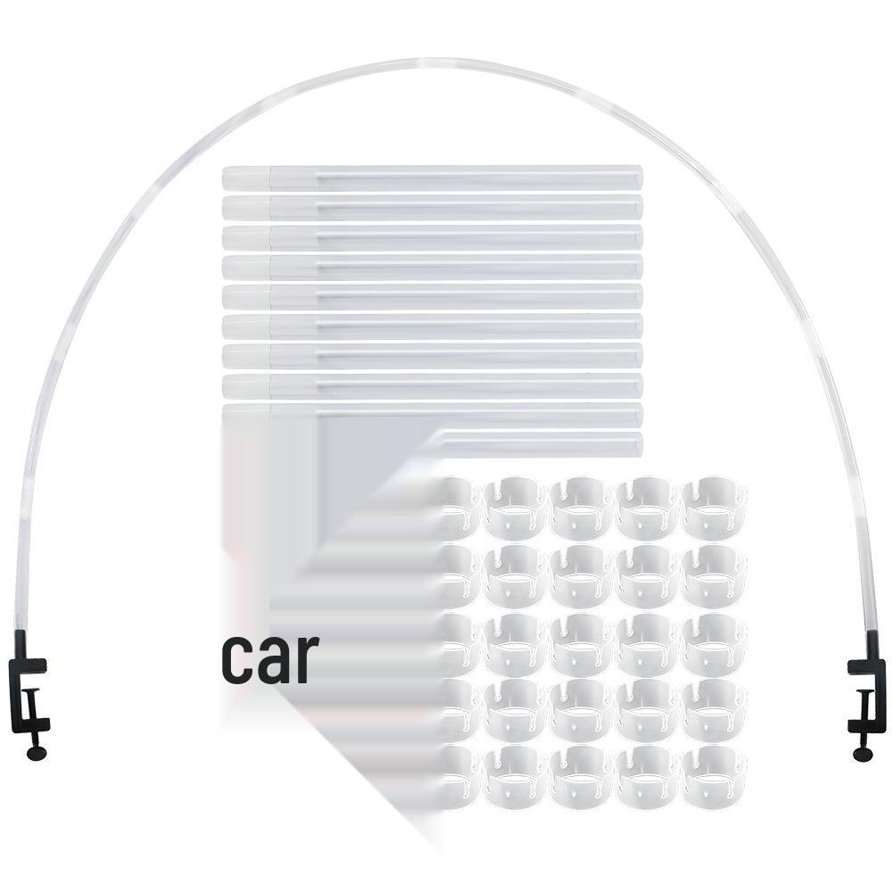 Tisch-Ballonständer: 10-teiliges Fiberglasbogen-Set