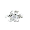 2/4Pcs Elegent Lily Hair Clips With Star Print Harajuku Vintage Ins Trendy Flower Shape Hairpin Aesthetic Hair Accessories Girls
