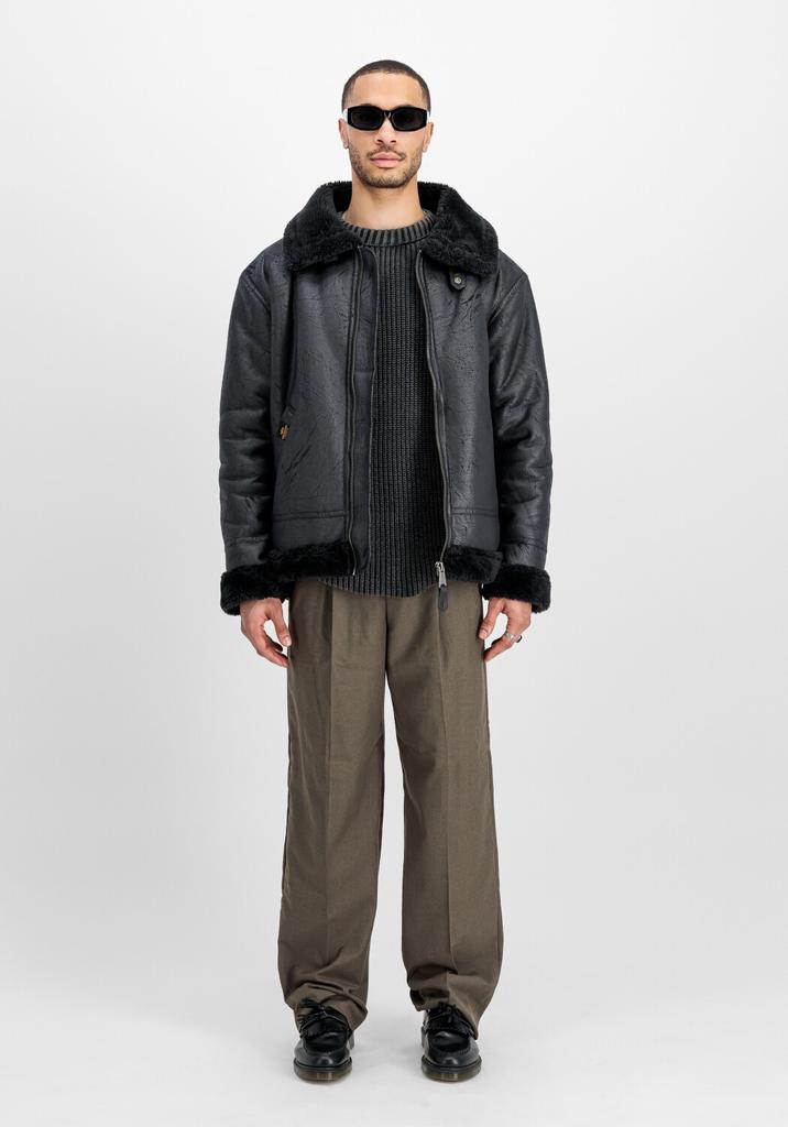 Winter Jacket Alpha Industries B3 FL Jacke (143106) Black (143106-515)