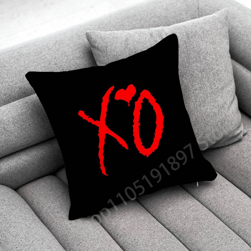 Cuscino Decorativo Quadrato The W-Weeknd After Hours Starboy Xo Per 30X30Cm 40X40Cm 45X45Cm 50X50Cm 55X55Cm
