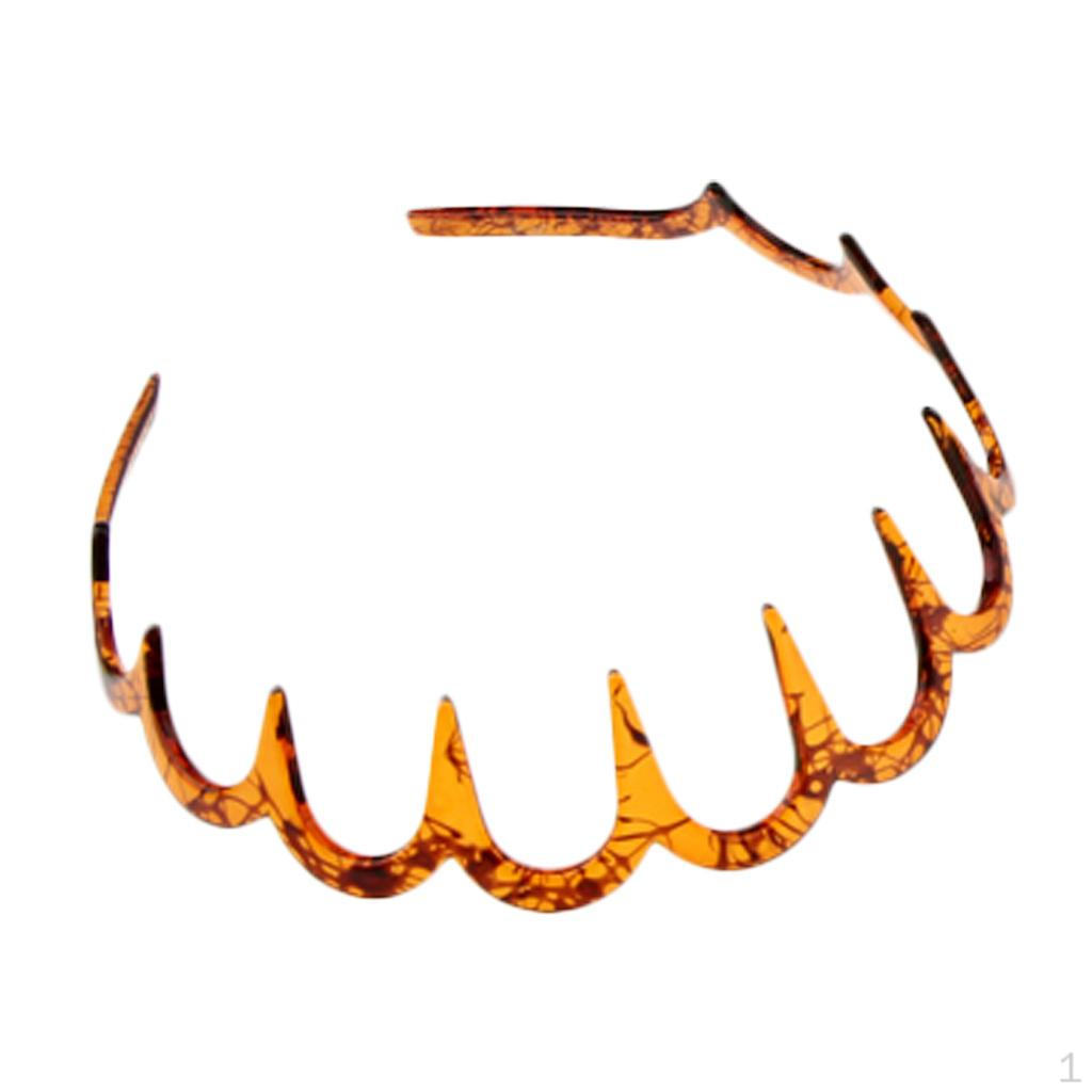 Alice Band Hair Head Comb Headband Gripper Girls Ladies