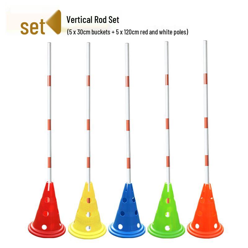

Agility Training Slalom Pole Set