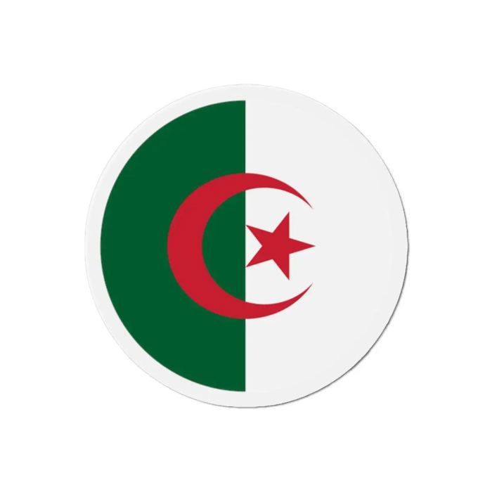 Aimant Rond - Algérie - 8 Cm - 50 Pièces - Multicolore - Mixte - Résine Synthétique