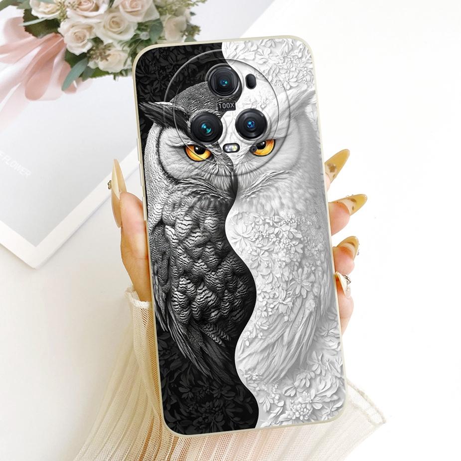 For Honor Magic 5 Case PGT-AN00 Cute Cat Cartoon Cover Shockproof Soft TPU Phone Case For Honor Magic 5 Pro Magic5 Fundas Bumper