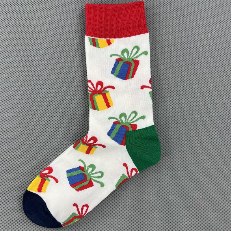Happy Socks Women's Unisex Combed Cotton Sock Cherry Strawberry
