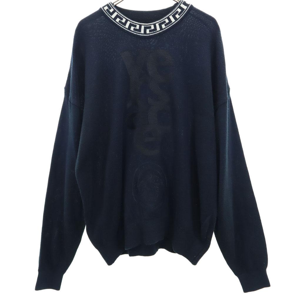 ITTIERRE made in Italy Long sleeve sweater Navy knit Men's Used