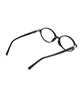 Hangeul [Blue Light Blocking] Geek Chic Oval Black