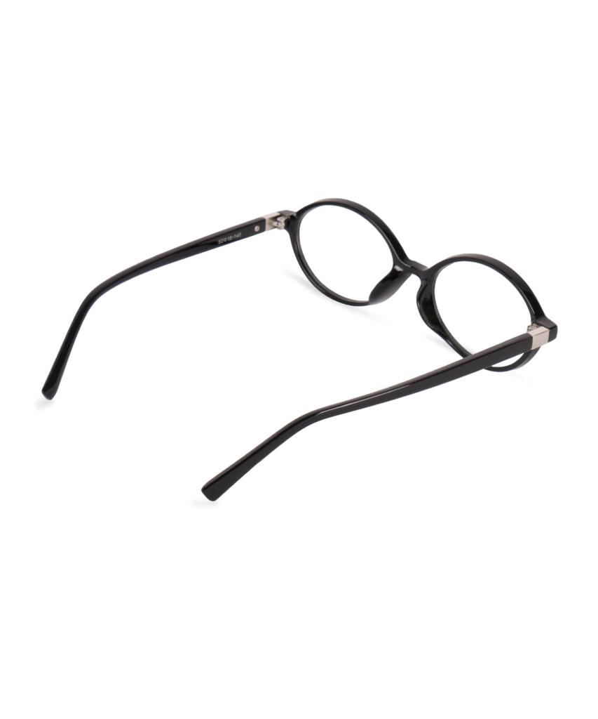 Hangeul [Blue Light Blocking] Geek Chic Oval Black